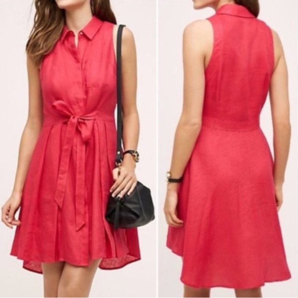 Anthropologie HD in Paris Printemps Shirt Dress